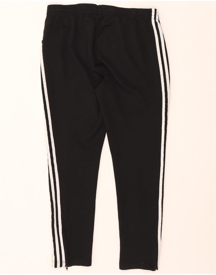 Pantaloni de trening ADIDAS pentru bărbați UK 14, mari, negru, poliester