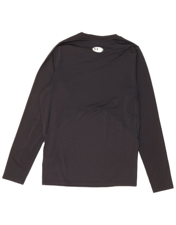 Top pentru femei Under Armour Heat Gear cu mânecă lungă UK 18 XL, poliester negru