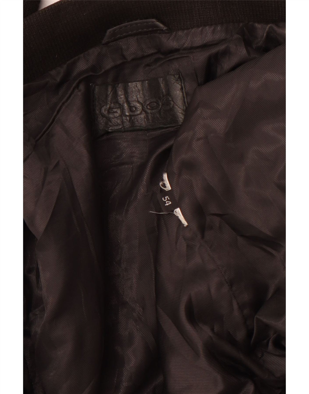 Jachetă de piele pentru bărbați VINTAGE UK 38 Medium Black