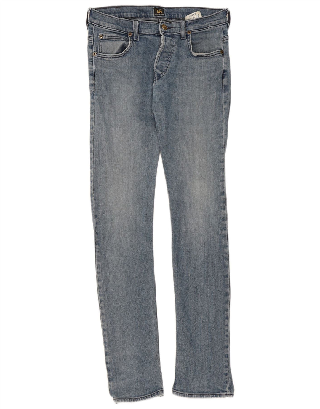 Blugi Lee Powell Slim pentru femei W32 L34 Bumbac albastru