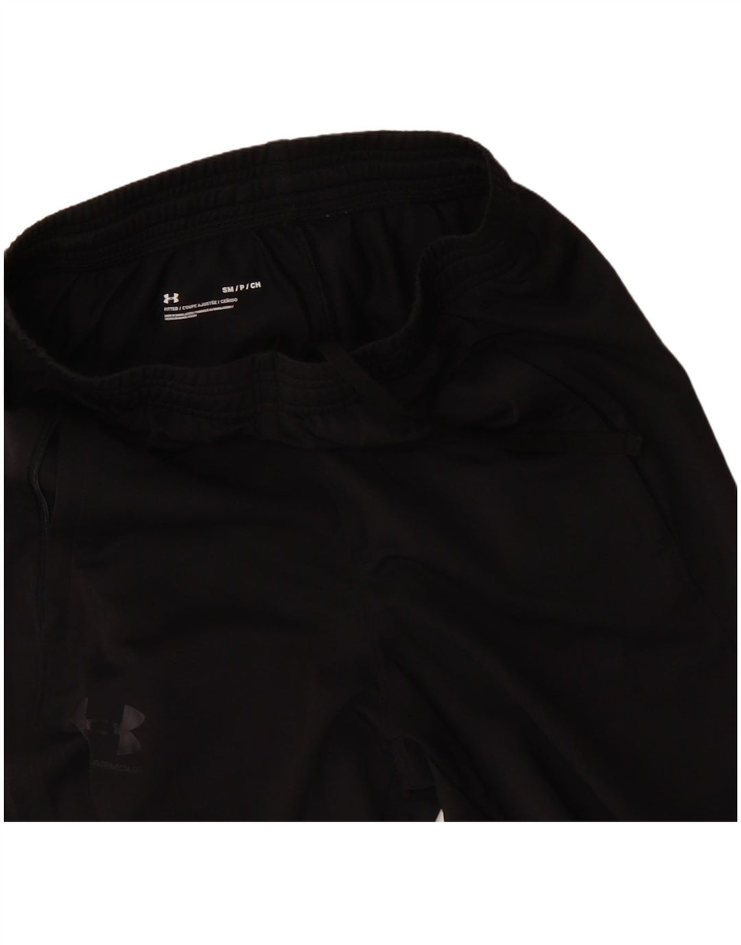 Pantaloni de trening pentru bărbați UNDER ARMOUR, poliester negru mic