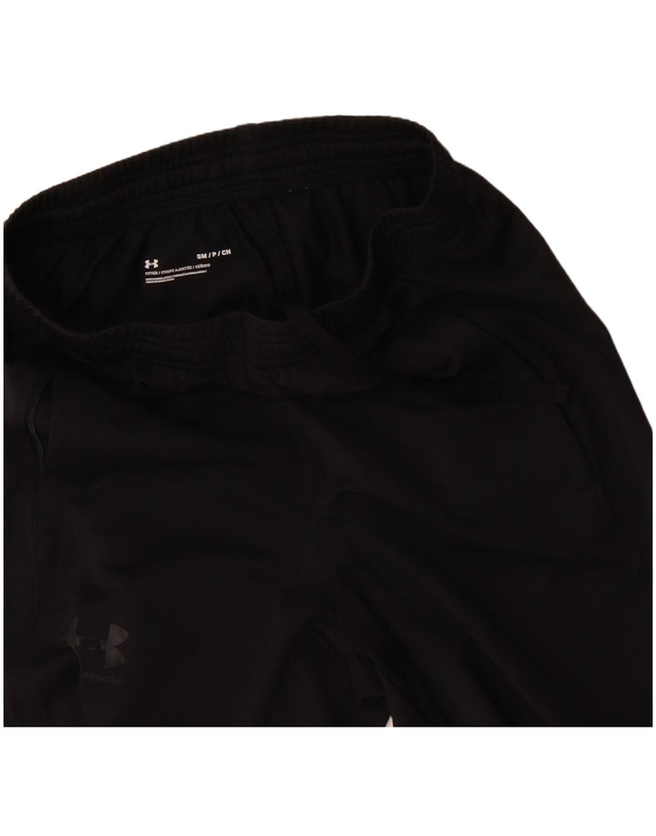 Pantaloni de trening pentru bărbați UNDER ARMOUR, poliester negru mic