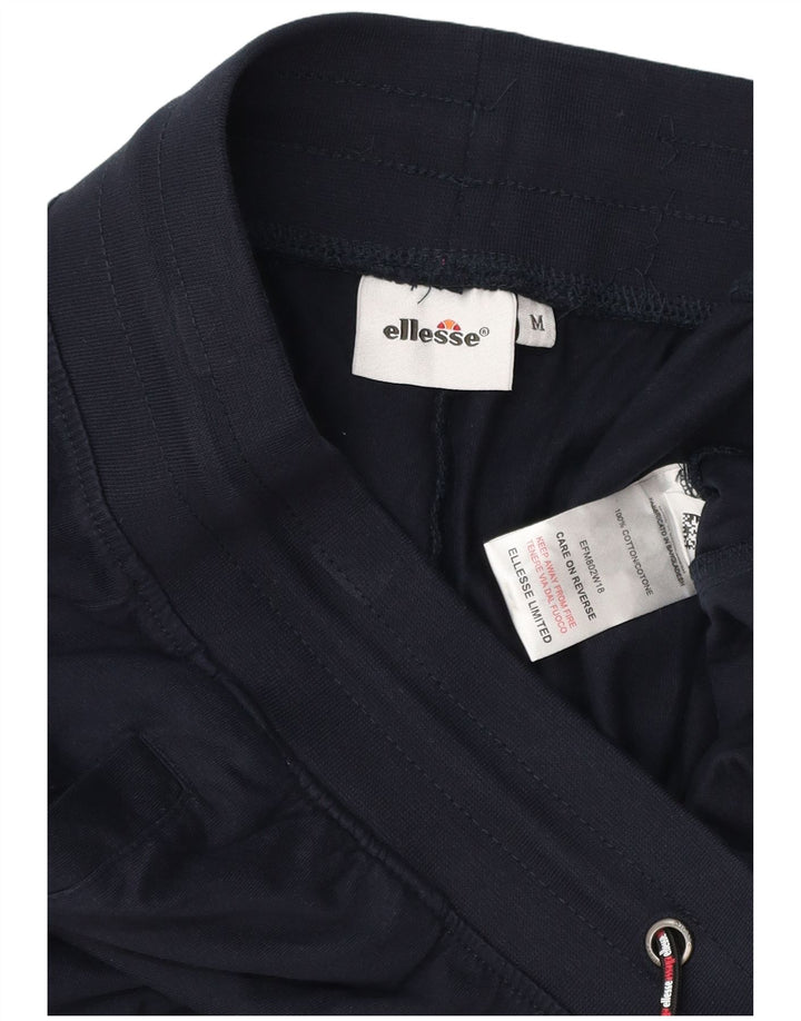 Pantaloni de trening grafic pentru bărbați Ellesse Pantaloni de jogging, bumbac mediu albastru bleumarin