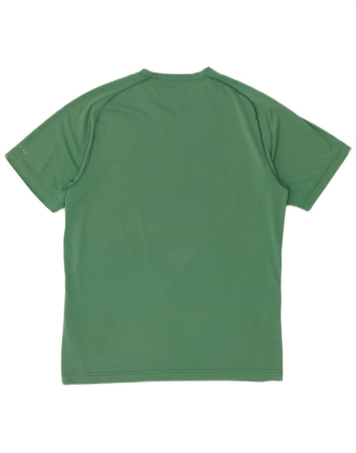 Tricou COLUMBIA Omni-Wick pentru bărbați Top Poliester verde mediu