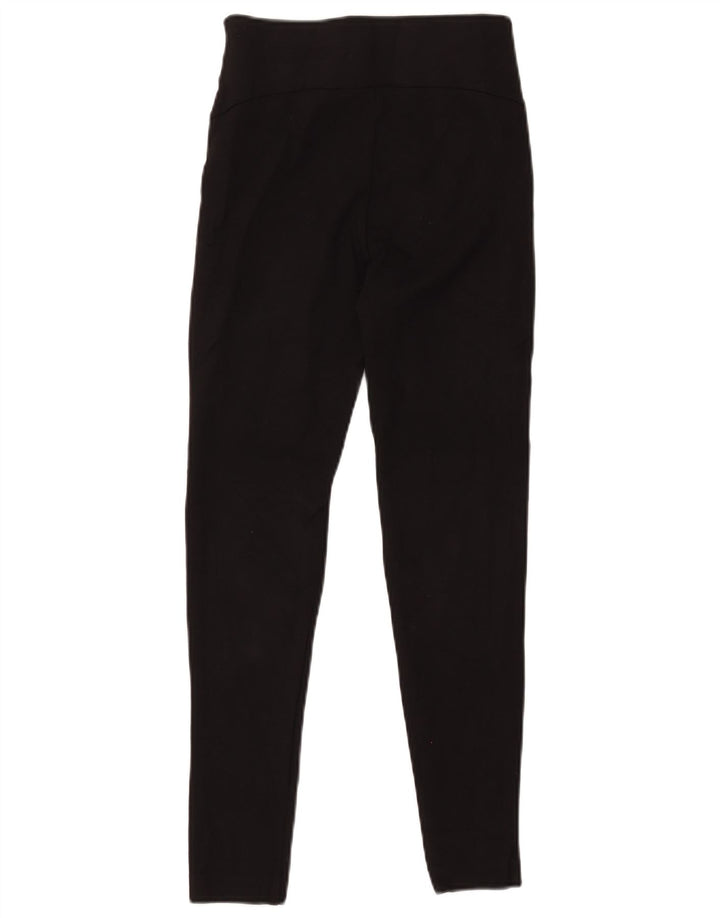 Leggings pentru femei Zara UK 6 XS, viscoză neagră