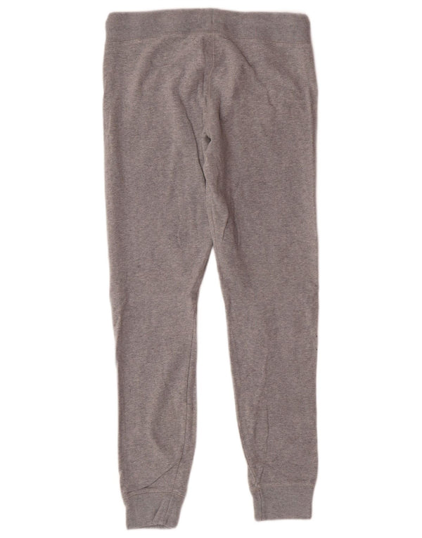 JACK WILLS Pantaloni de trening grafic pentru femei Pantaloni de jogging UK 12 Gri mediu