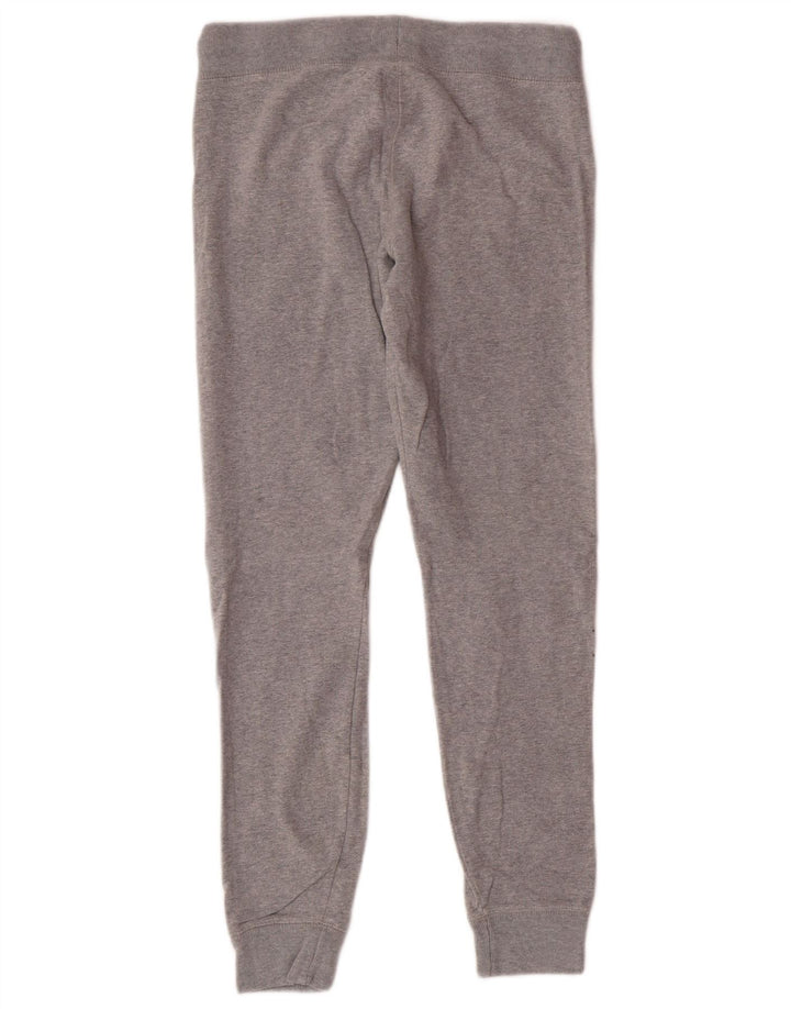 JACK WILLS Pantaloni de trening grafic pentru femei Pantaloni de jogging UK 12 Gri mediu