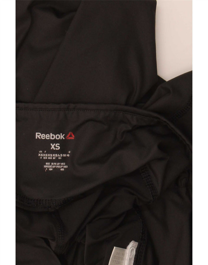 Leggings pentru femei Reebok UK 4/6 XS negru