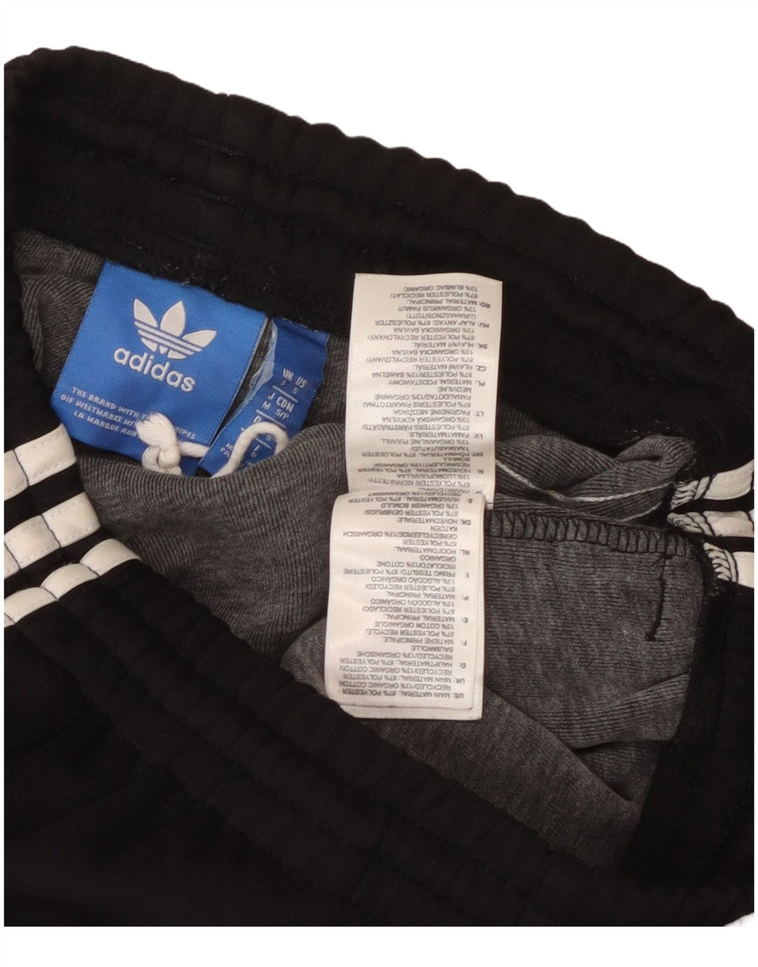 Pantaloni de trening pentru bărbați Adidas Pantaloni de jogging Mici Poliester negru