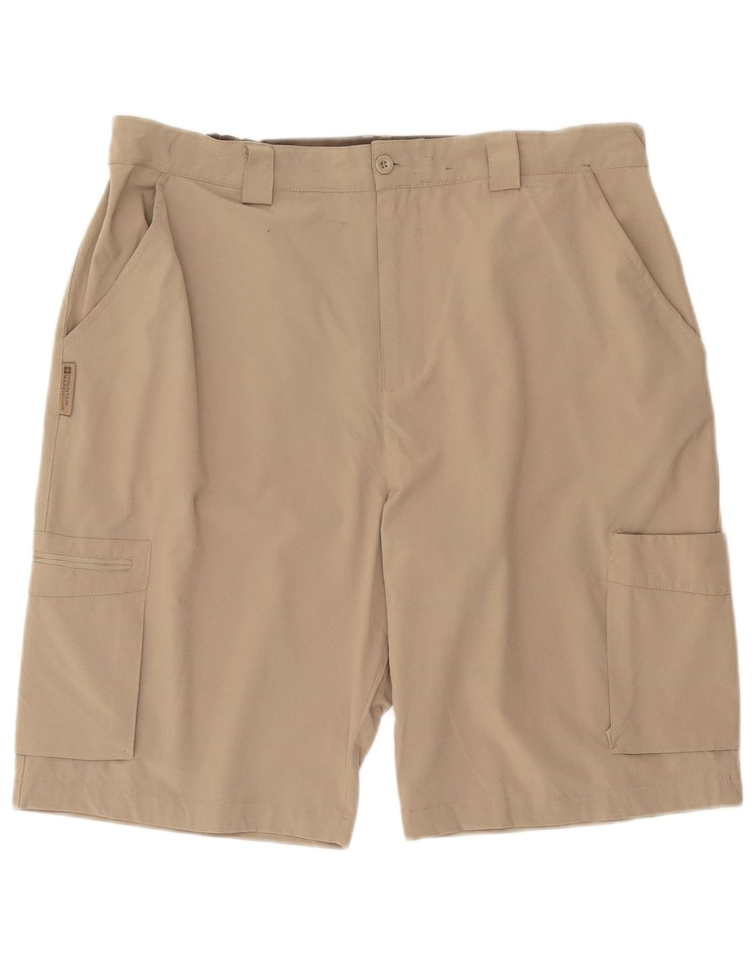 Pantaloni scurți cargo pentru bărbați Mountain Warehouse W38 XL poliester bej
