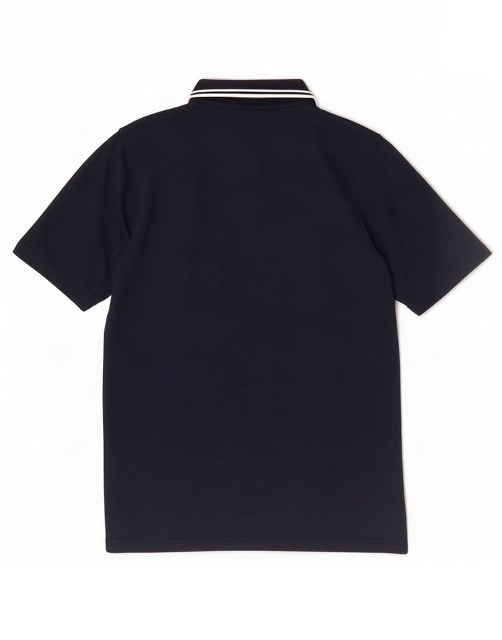 Cămașă polo Umbro pentru bărbați, poliester mediu bleumarin