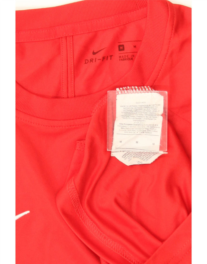 Tricou NIKE Dri Fit pentru bărbați Top Medium Red Poliester
