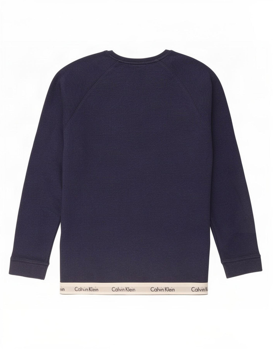 Hanorac grafic Calvin Klein pentru bărbați Pulover mediu albastru bleumarin, bloc de culoare