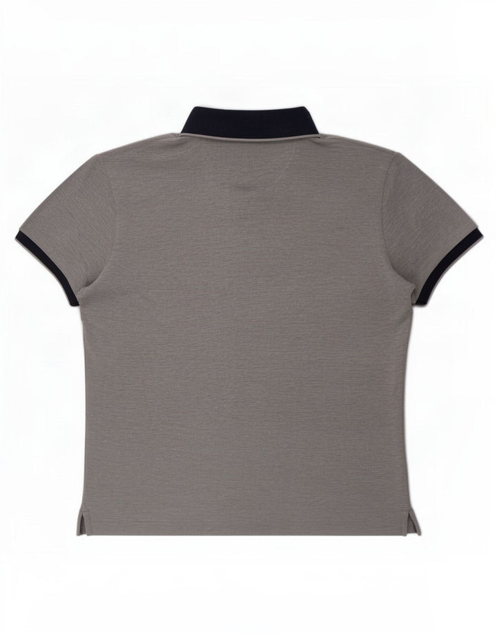 Tricou polo pentru bărbați Gant, mare, gri, bumbac