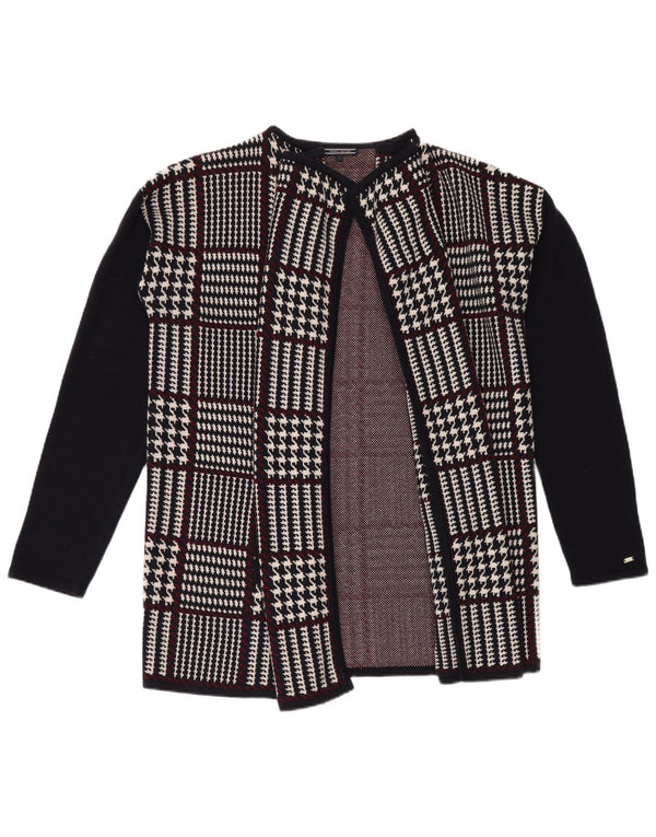 Pulover cardigan supradimensionat pentru femei Tommy Hilfiger UK 16 mare bleumarin
