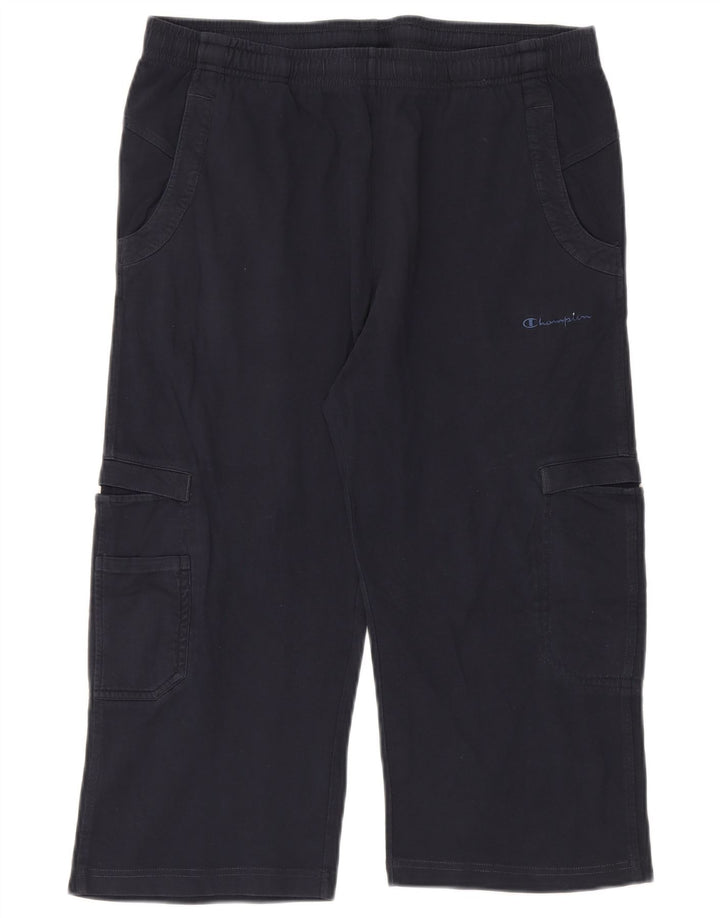Pantaloni de trening Capri Cargo pentru bărbați Champion XL bleumarin