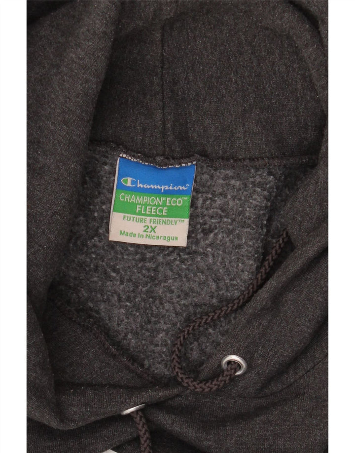 Pulover pentru bărbați CHAMPION Columbia Graphic Hoodie, 2XL, gri