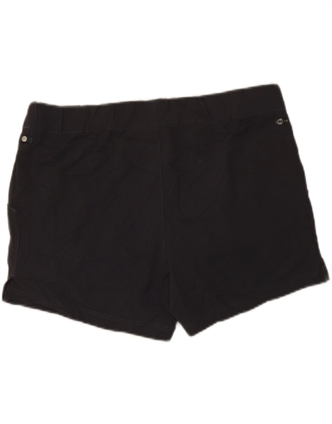 Pantaloni scurți casual Adidas Climalite pentru femei UK 12 Medium W34 Poliester gri