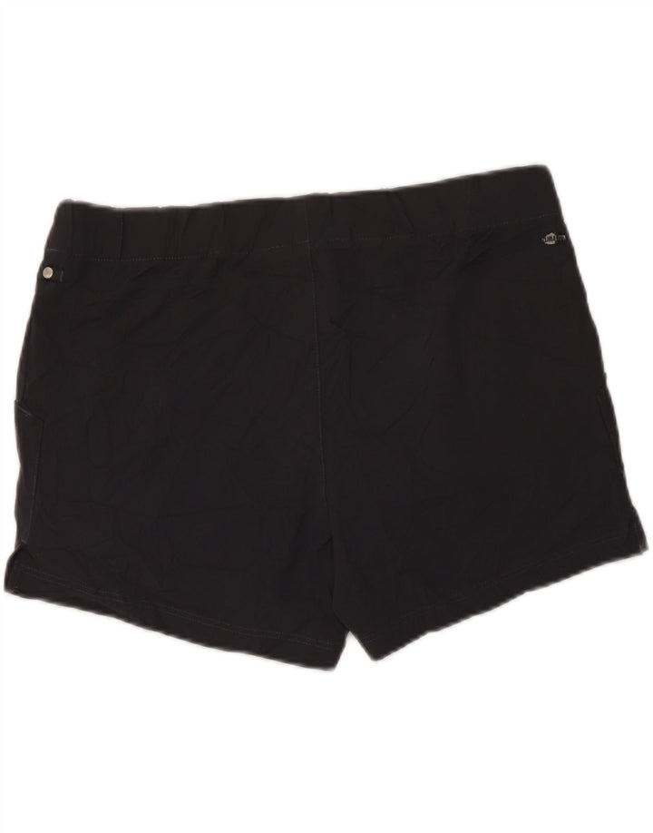 Pantaloni scurți casual Adidas Climalite pentru femei UK 12 Medium W34 Poliester gri
