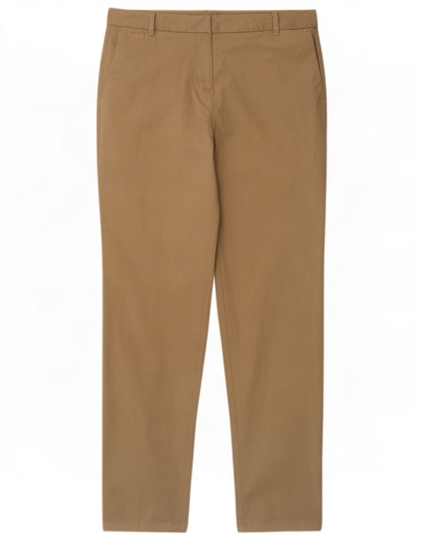Pantaloni chino subțiri pentru femei Marks & Spencer UK 12 Medium W30 L29 Bej