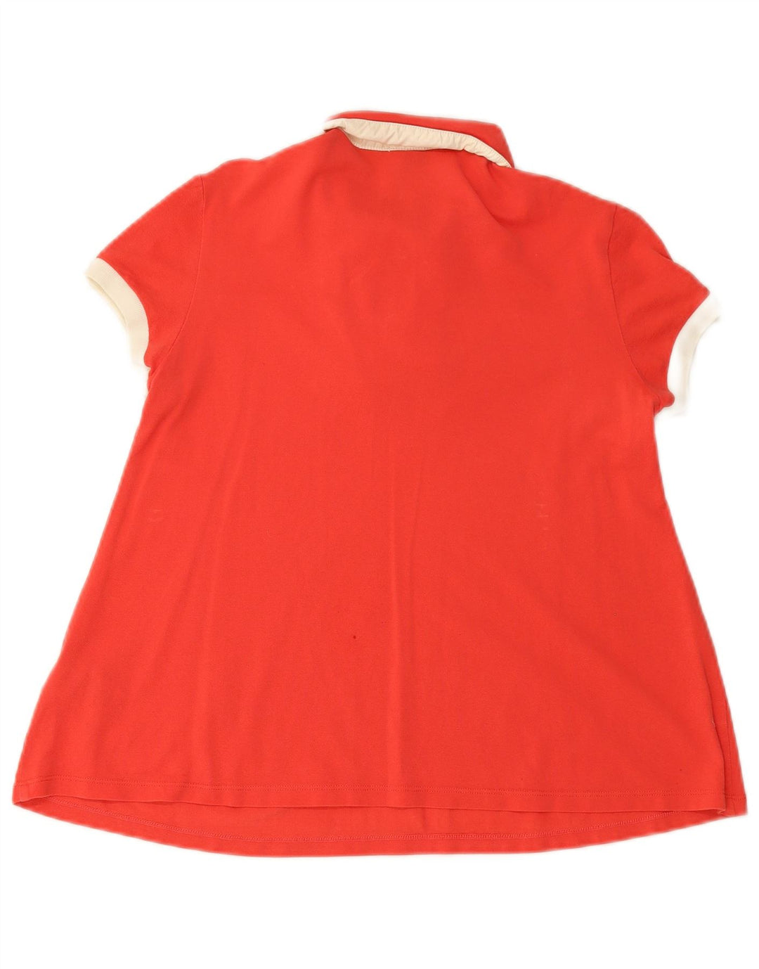 Tricou polo MONCLER pentru femei UK 12 Medium Red