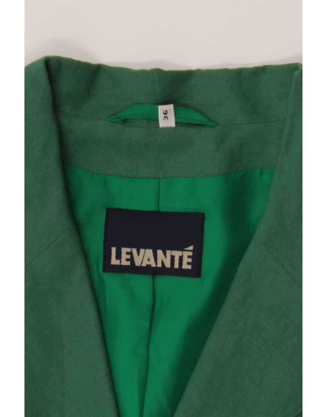 Jachetă pentru femei Levante cu 4 nasturi EU 36 Poliester verde mic