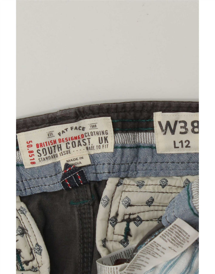 Pantaloni scurți cargo pentru bărbați Fat Face W38 XL bumbac gri