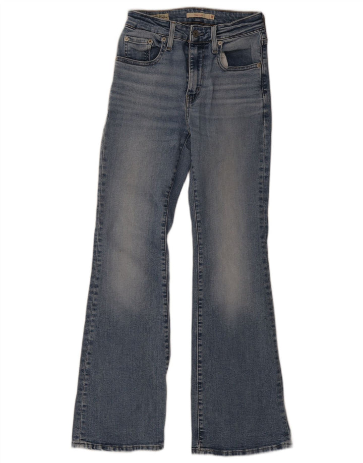 Blugi evazați Levi's 726 pentru femei W26 L30 bumbac albastru