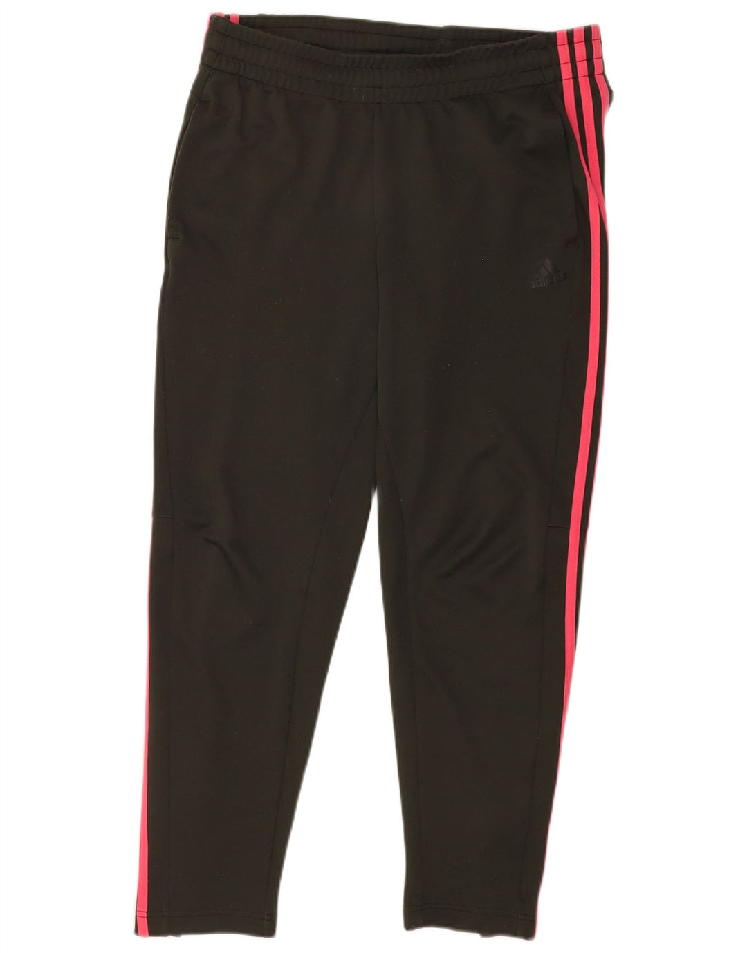 Pantaloni de trening Adidas pentru femei Marea Britanie 16/18 Poliester negru mare