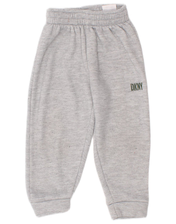 Dkny Baby Boys Joggers Pantaloni de trening 18-24 luni Gri pete