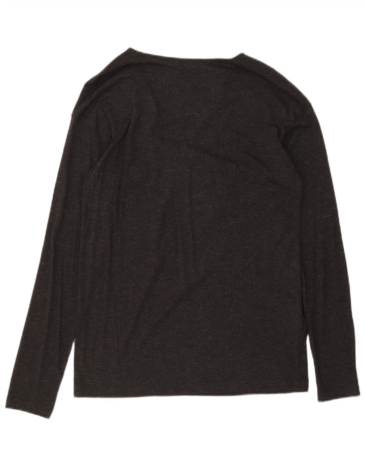 Top pentru femei Massimo Dutti cu mânecă lungă UK 12 Medium Negru