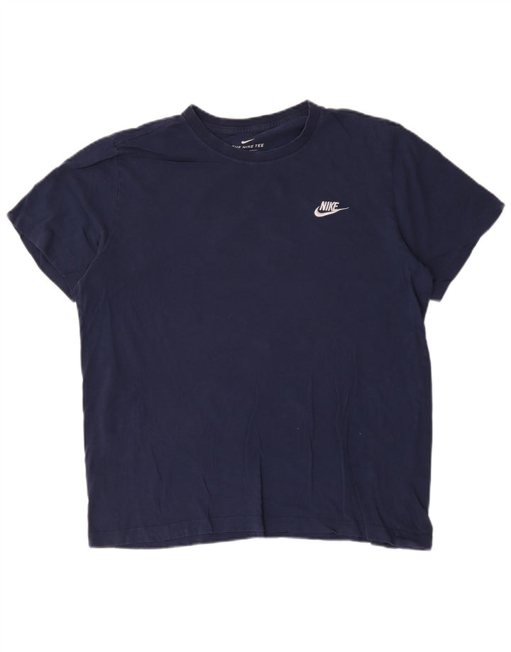 Tricou pentru bărbați Nike Top mare din bumbac bleumarin