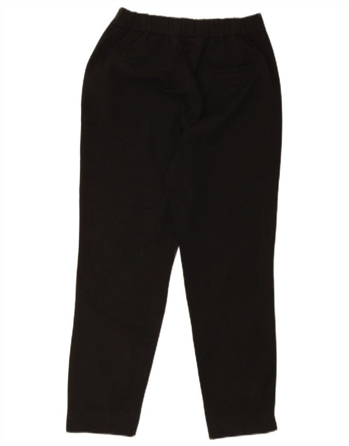 Pantaloni slim decupați Zara pentru femei Mici L26 L24 Negri
