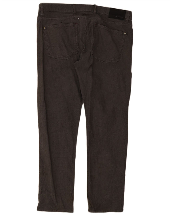 Pantaloni casual drepti pentru bărbați Ted Baker W36 L30 gri