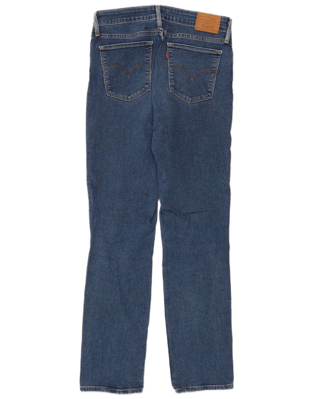 Blugi Levi's 712 Slim pentru femei W29 L30 Bumbac albastru