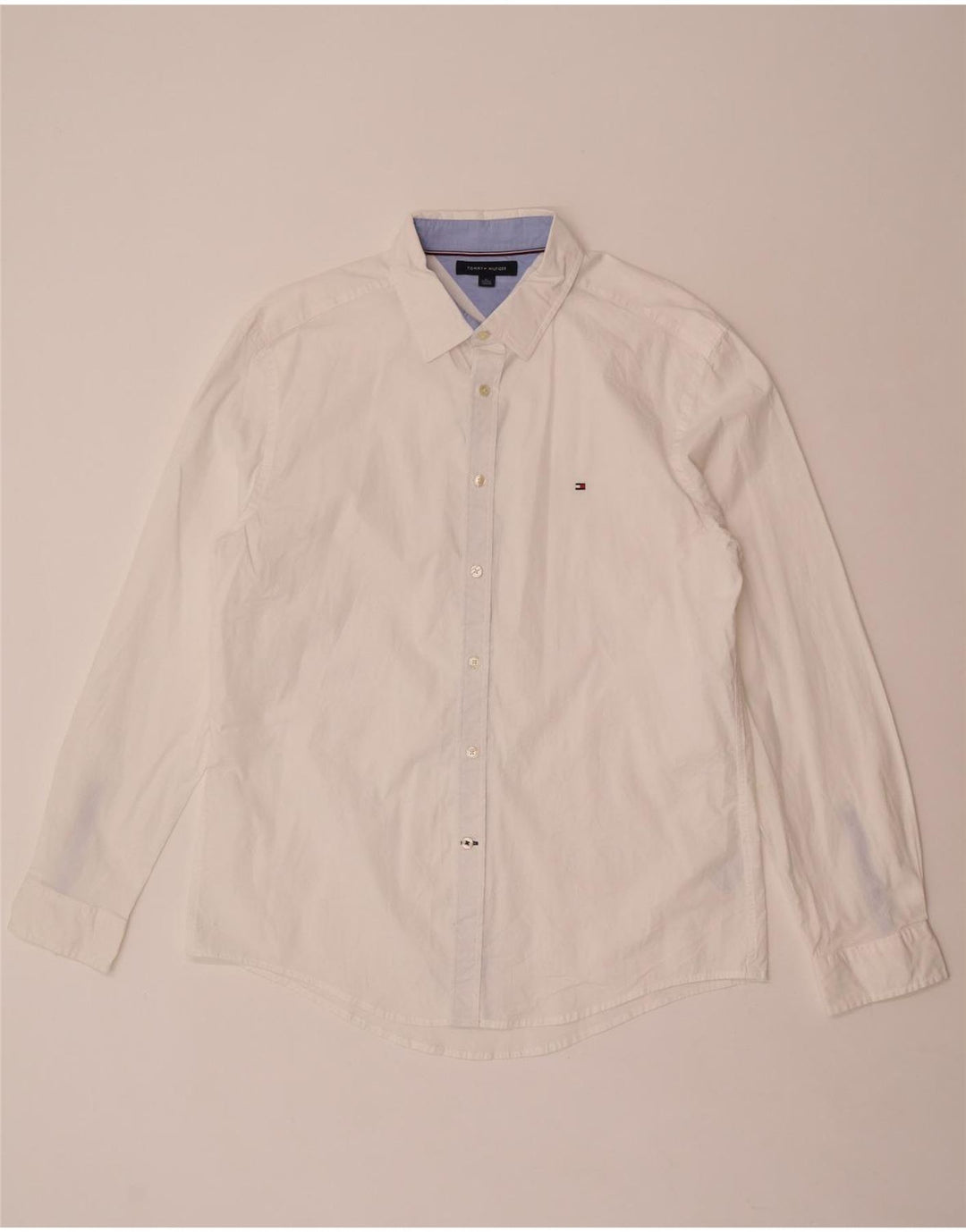Cămașă pentru bărbați Tommy Hilfiger XL, bumbac alb