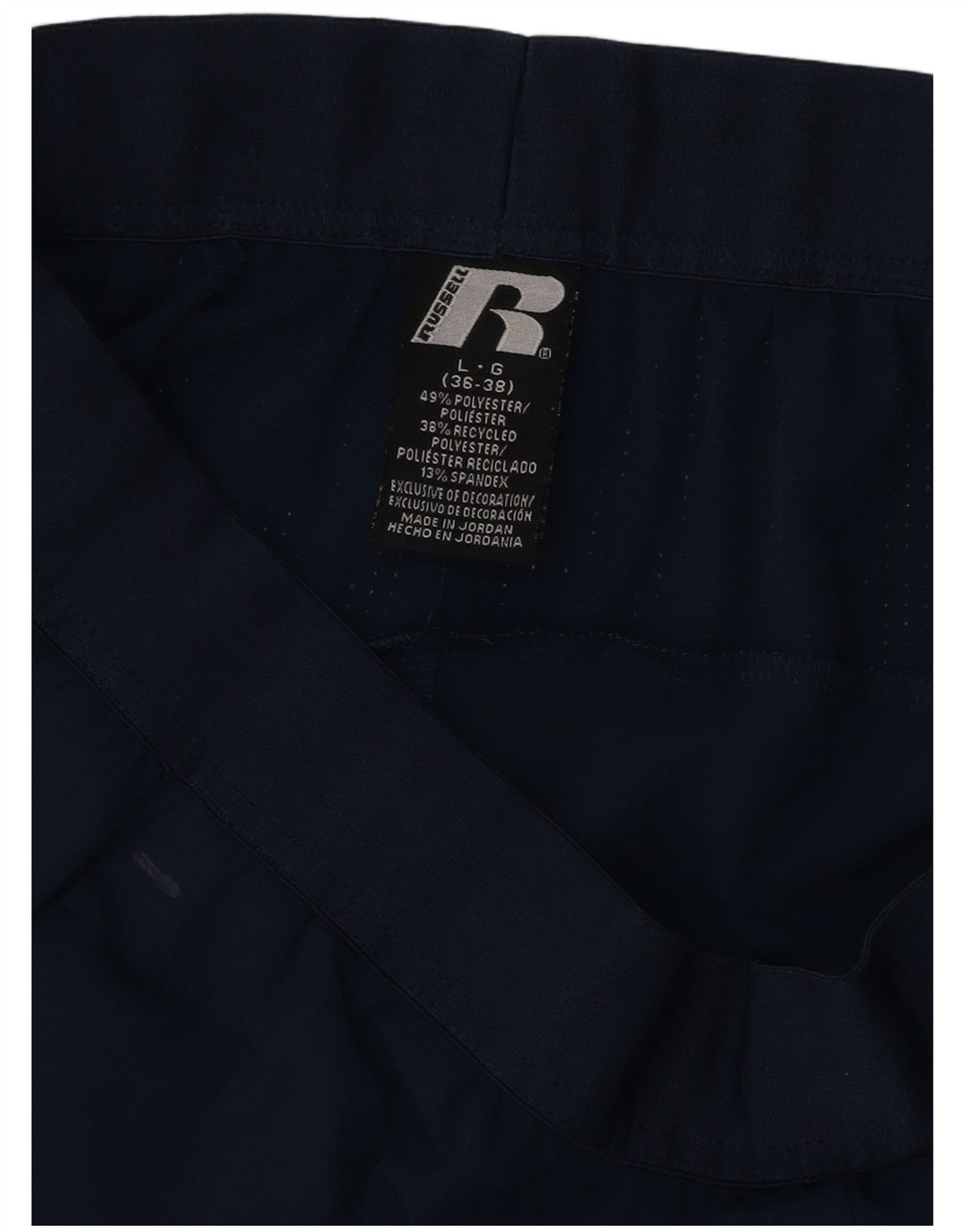 Pantaloni scurți sport Dri-Power pentru bărbați RUSSELL ATHLETIC, poliester mari, albastru