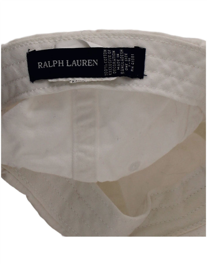 Şapcă de baseball Ralph Lauren pentru băieţi, mărime, bumbac alb