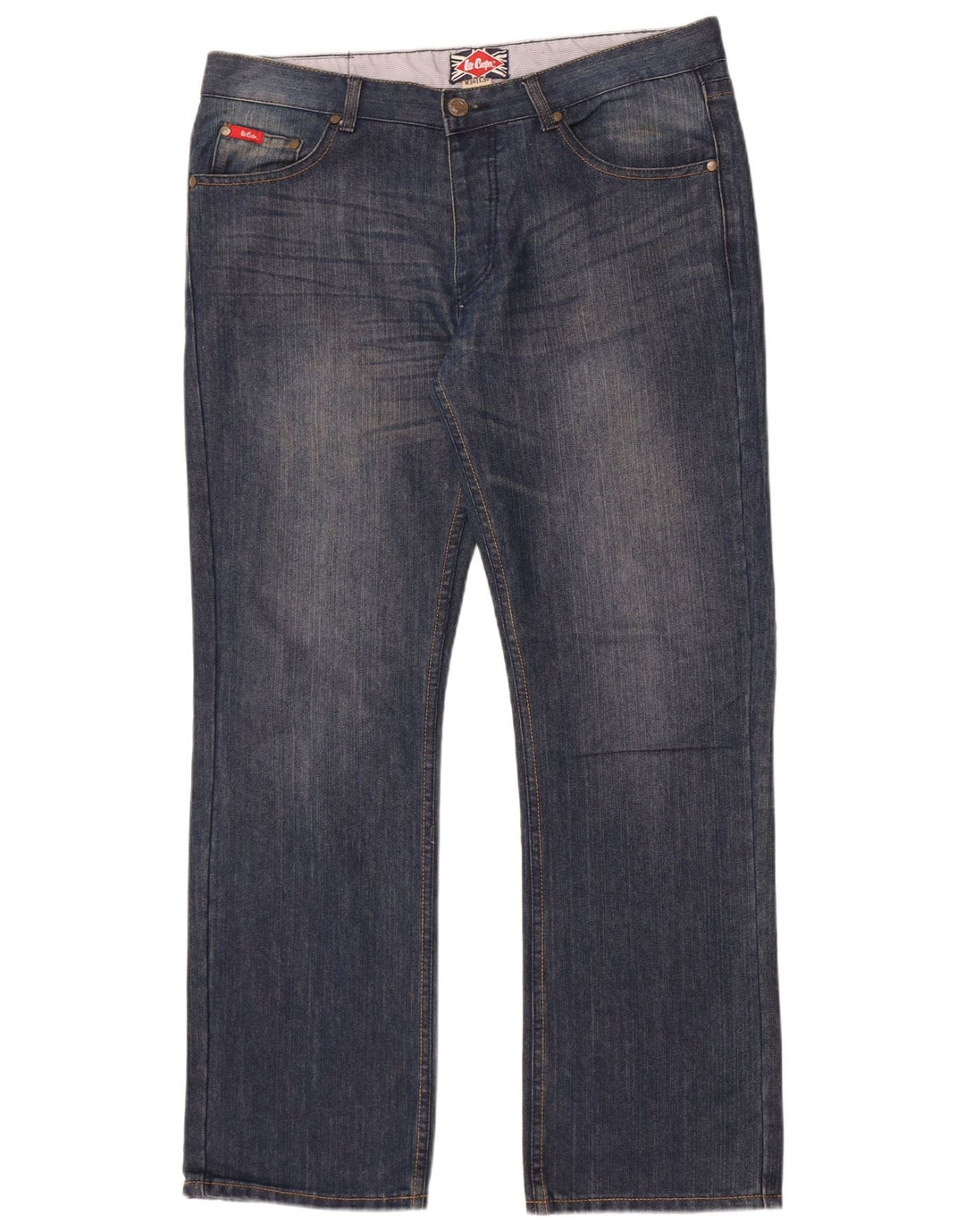 Blugi drepti pentru bărbați Lee Cooper W36 L32 Bumbac albastru