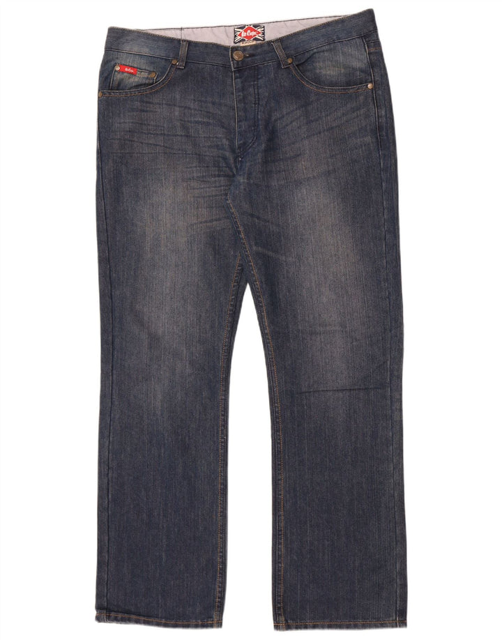 Blugi drepti pentru bărbați Lee Cooper W36 L32 Bumbac albastru