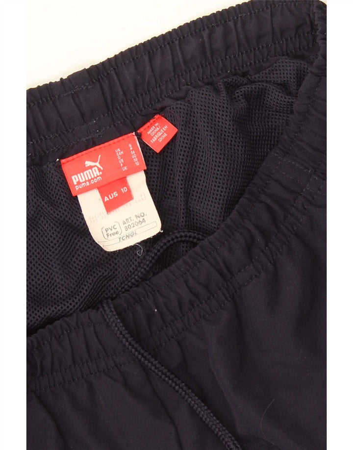 Pantaloni impermeabili Puma pentru femei UK 10 Small, bleumarin, poliester