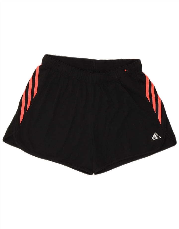 Pantaloni scurți sport Climalite Adidas pentru femei UK 12/14 Medium Black