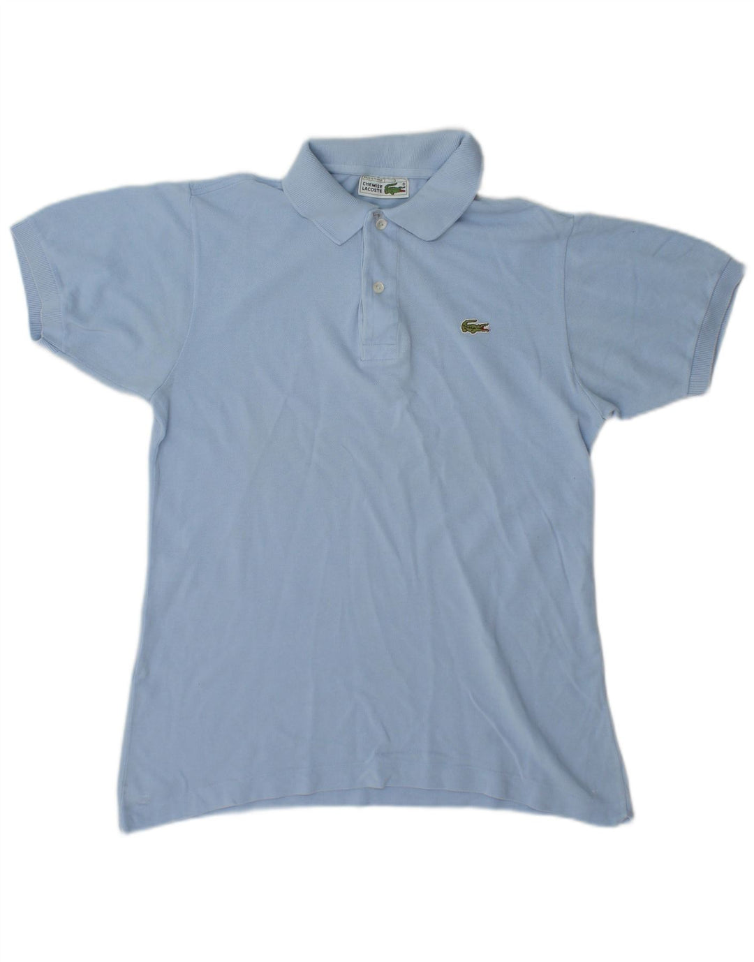Tricou polo pentru bărbați Lacoste Mărimea 3 Bumbac albastru mic
