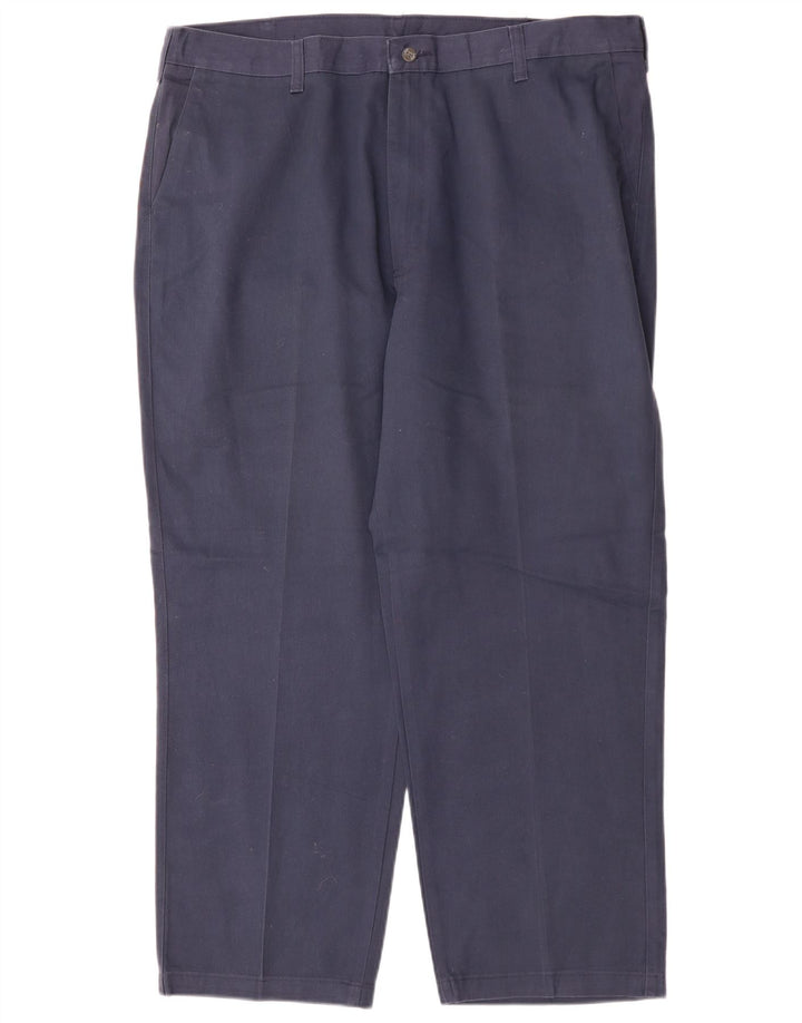 Pantaloni chino drept bărbați LEE L40 L29 bumbac bleumarin