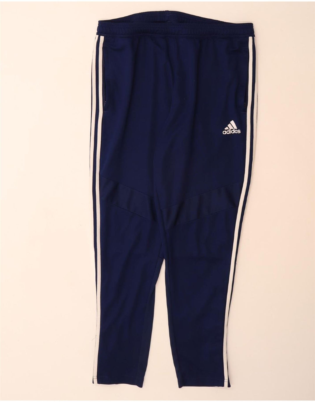 Pantaloni de trening ADIDAS Aeroready pentru bărbați, XL, poliester bleumarin