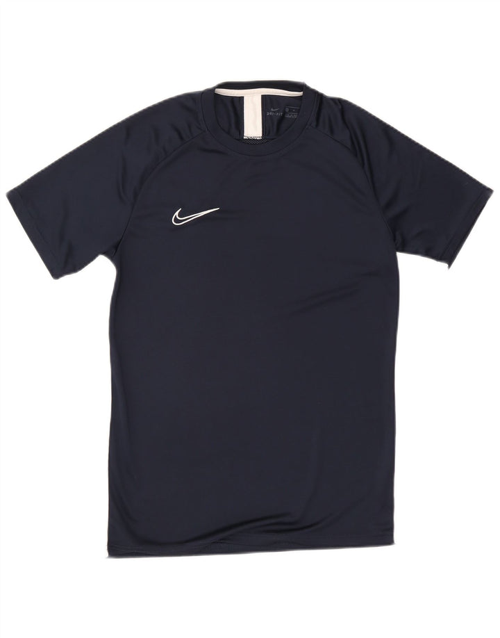 Tricou Nike Dri Fit pentru bărbați Top Mediu Bleumarin Poliester Colorblock