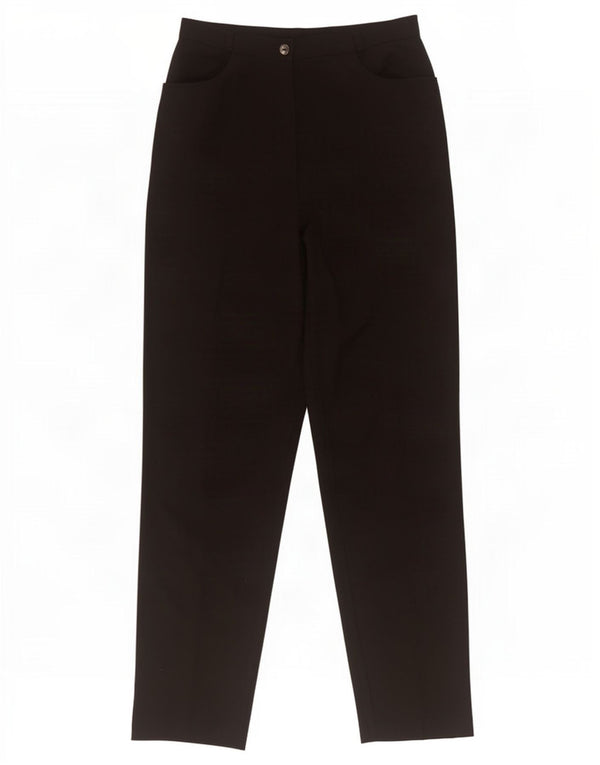 Marks & Spencer Pantaloni casual pentru femei cu talie înaltă UK 12 Medium W28 L32 Negru