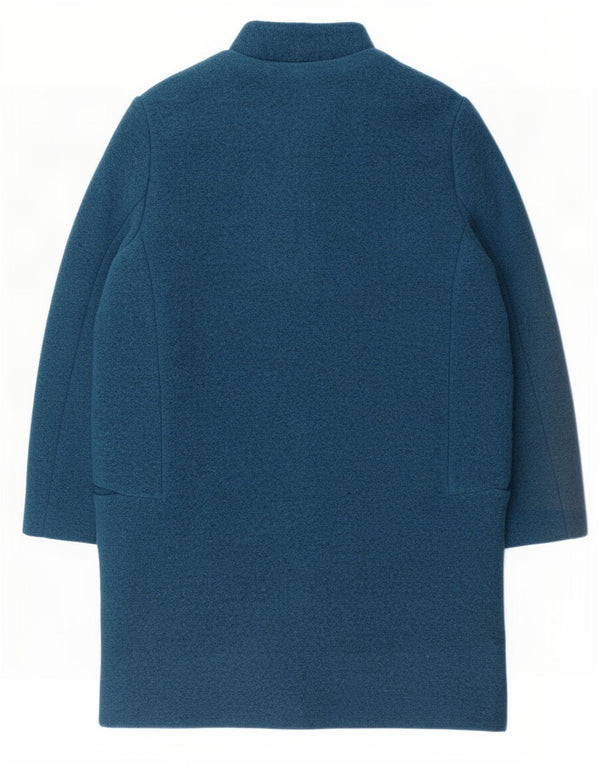 Pardesiu pentru femei Zara UK 14 Medium Bleumarin Poliester
