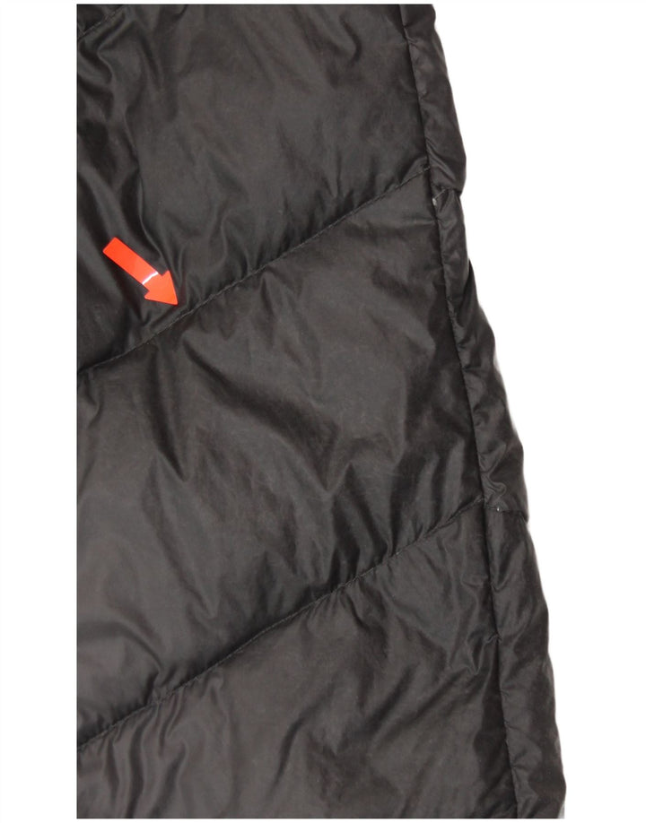 Palton căptușit cu glugă pentru femei MICHAEL KORS UK 18 XL nailon gri