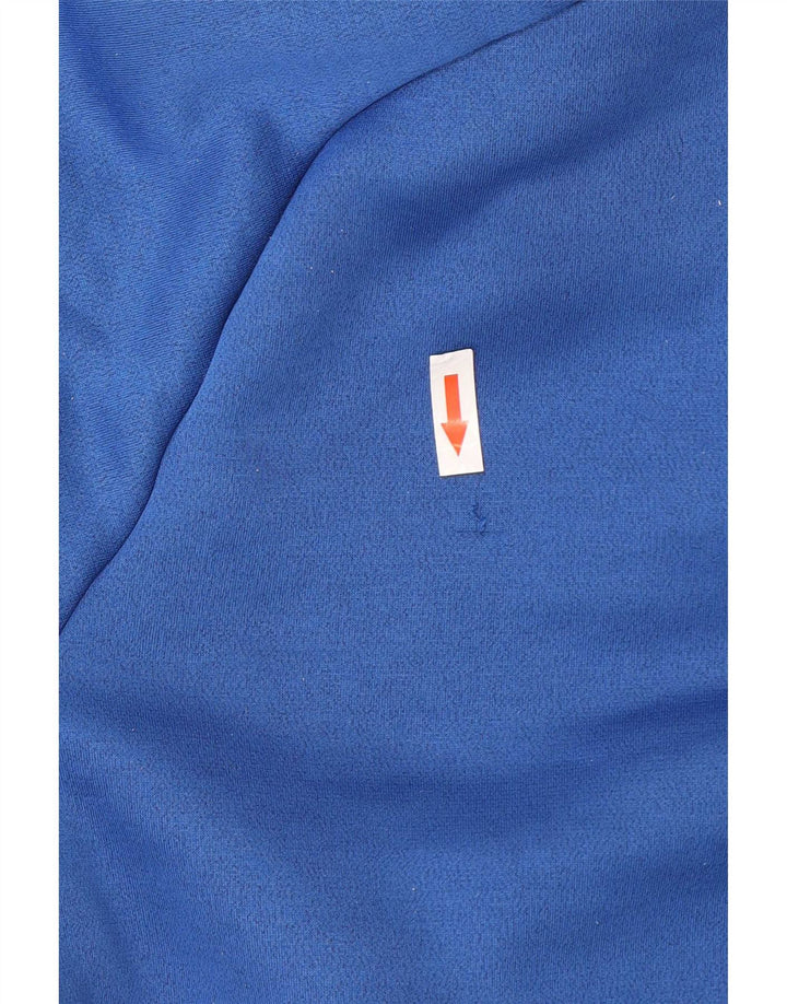 Pulover pentru bărbați Under Armour Crop Zip Gât, Poliester mare, albastru